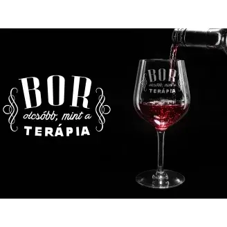 Boros pohár - Olcsóbb mint a terápia