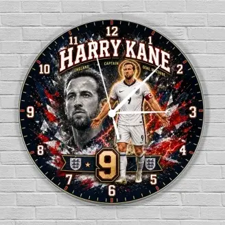 Harry Kane üveg falióra