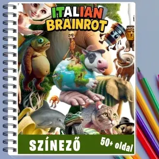 Italian Brainrot színező