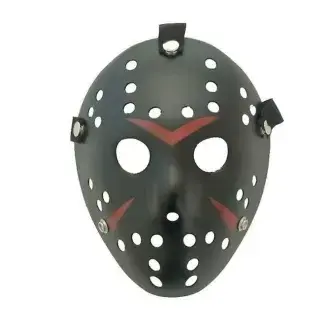 Jason Vorhees Péntek 13 maszk - fekete