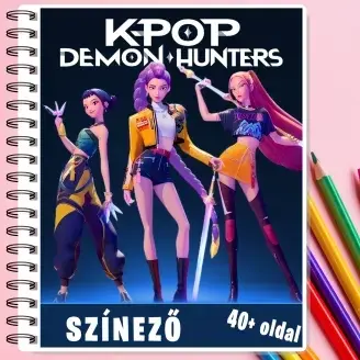 K-pop Demon Hunters színező