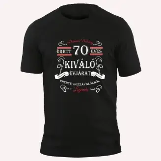 Póló - Kiváló évjárat - 70
