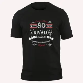 Póló - Kiváló évjárat - 80