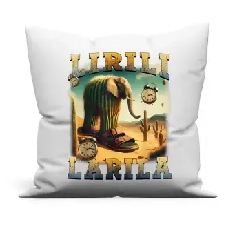 Lirili Larila Brainrot párna