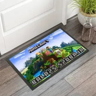 Beltéri lábtörlő - Minecraft egyedi névvel