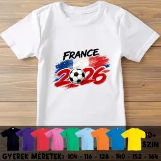 Foci Vb 2026 - Franciaország gyerek póló