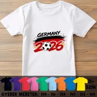 Foci Vb 2026 - Németország gyerek póló