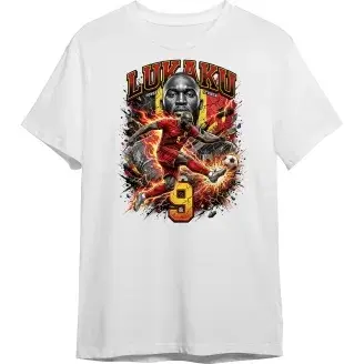 Lukaku - Belgium focista felnőtt póló