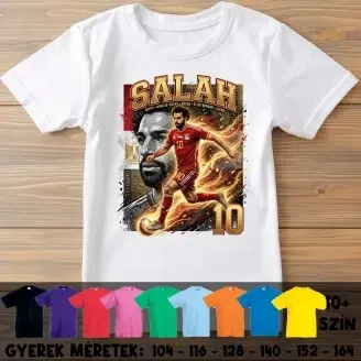M. Salah - Egyiptom focista gyerek póló