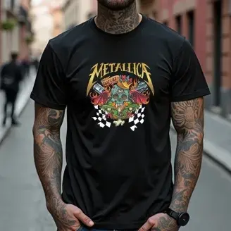 Metallica - nor cal skull felnőtt póló