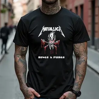 Metallica Binge and Purge felnőtt póló