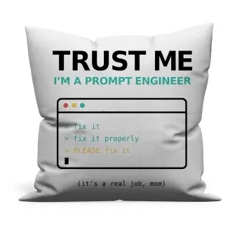 Prompt engineer párna