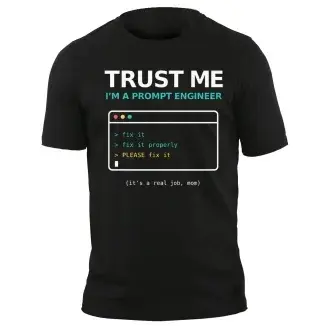 Prompt engineer felnőtt póló