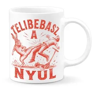 Telibebasz a nyúl bögre