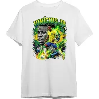 Vinícius Jr - Brazília focista felnőtt póló