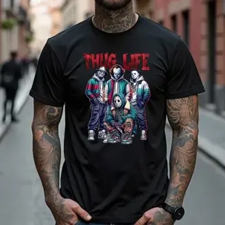 Thug life horror póló
