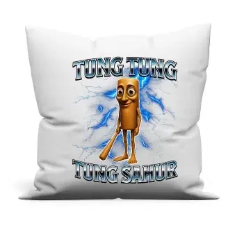 Tung Tung Tung Sahur Brainrot párna