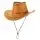 Cowboy kalap - világosbarna